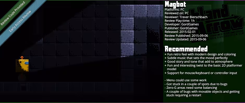 Early Access Review: Magbot