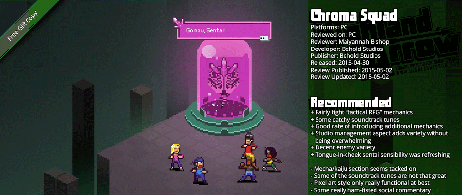 Review: Chroma Squad