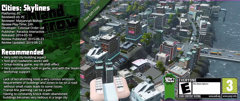 Review: Cities: Skylines