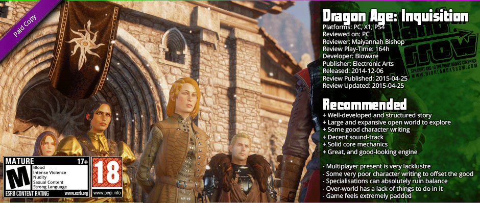 Review: Dragon Age: Inquisition