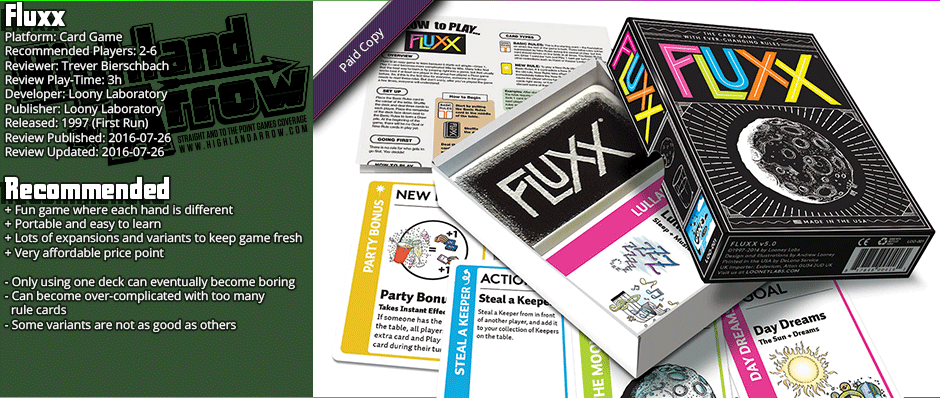 Tabletop Review: Fluxx