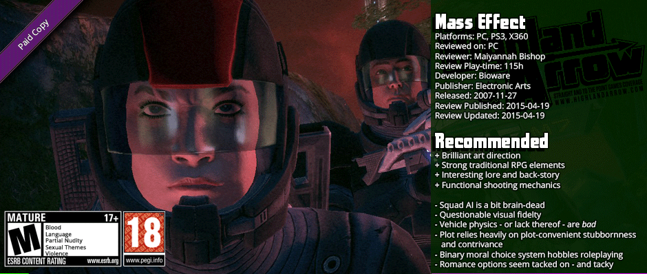 Review: Mass Effect