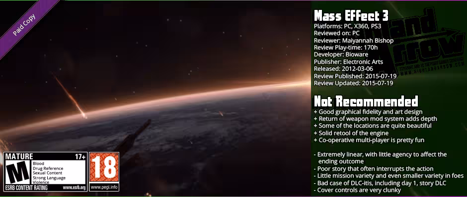 Review: Mass Effect 3