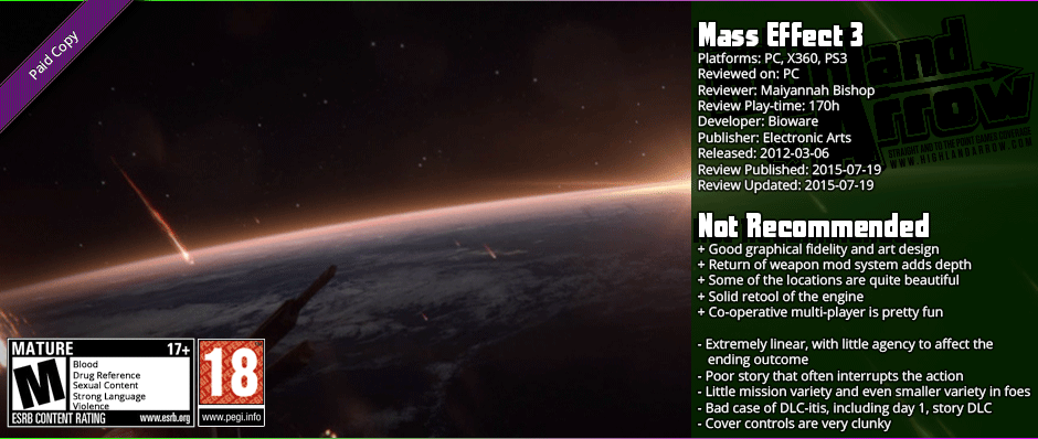 Review: Mass Effect 3