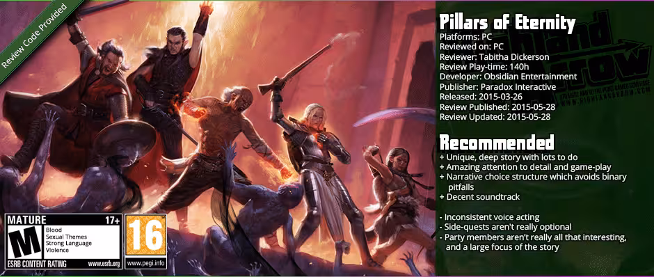 Review: Pillars of Eternity