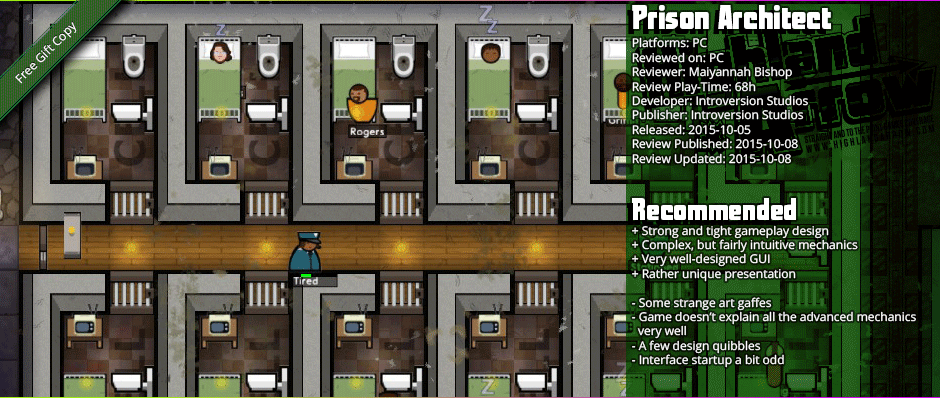 Review: Prison Architect